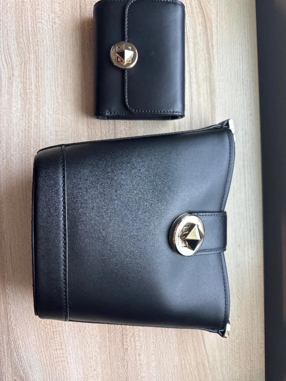 Kate Spade Audrey Mini Bucket Bag + Matching Wallet Set K8103 KB570
